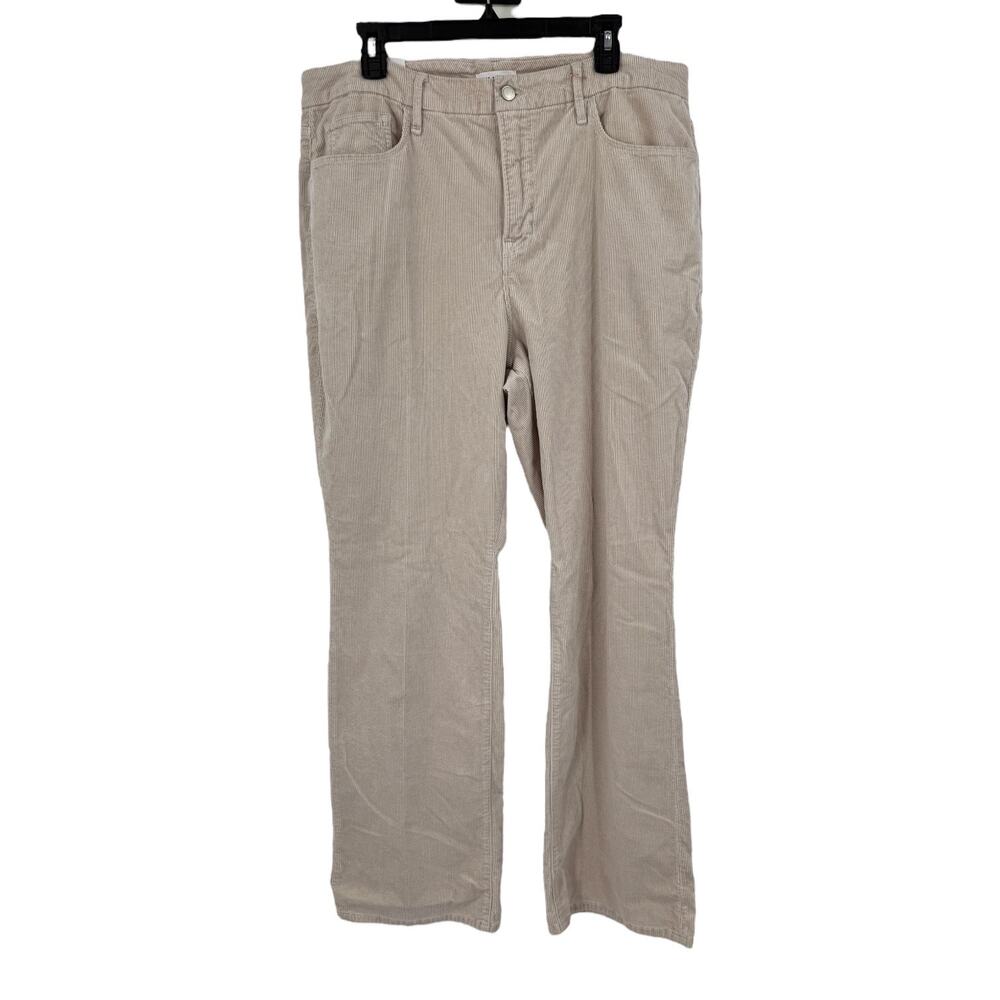 Good American GCBC090T Good Classic slim Bootcut Corduroy Pants Size 18